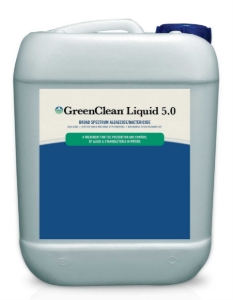 GreenClean Liquid 5.0 Algaecide Bactericide, OMRI Listed, BioSafe Systems