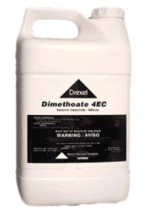 Dimethoate 4 EC Systemic Incecticide Miticide, Drexel